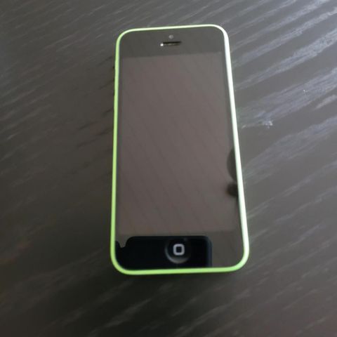 Iphone 5 c grønn