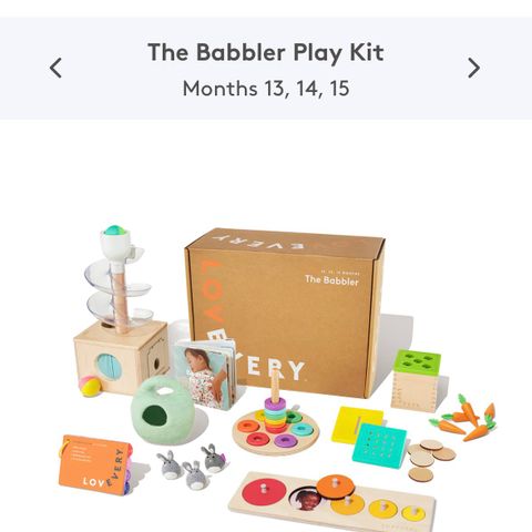 Lovevery The Babbler Play Kit (13 - 15 måneder)