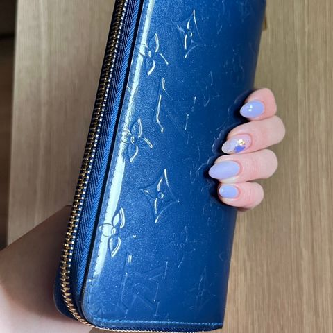 Louis Vuitton Blue zippy wallet Navy blue
