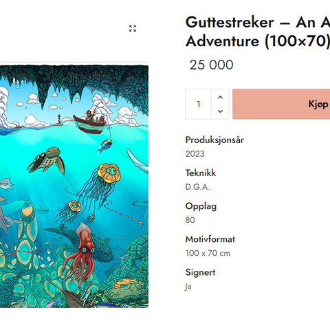 Guttestreker – An Atlantis Adventure, flytende og eksklusiv eikeramme