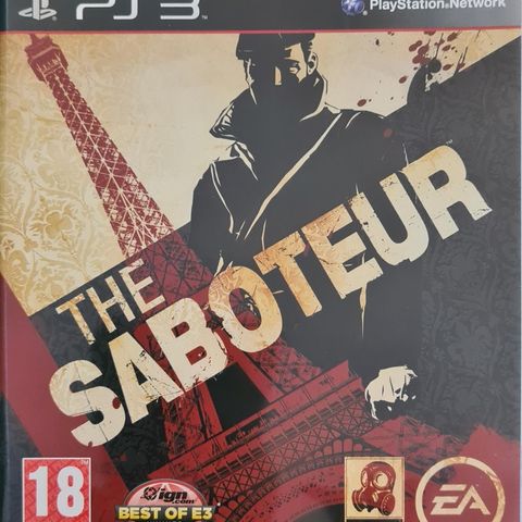 The Saboteur -  Playstation 3 CIB *Ripefritt*