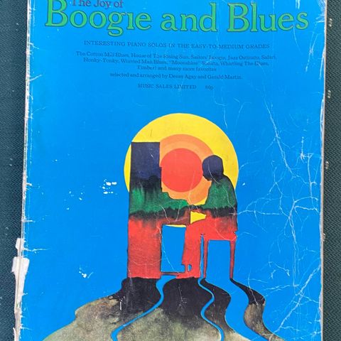 NOTEHEFTE: THE JOY OF BOOGIE AND BLUES, YORKTOWN MUSIC PRESS 1968
