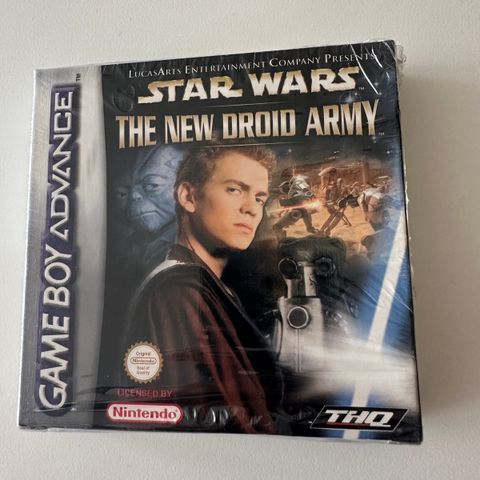 Star Wars The New Droid Army  GameBoy Advance.  Nytt.