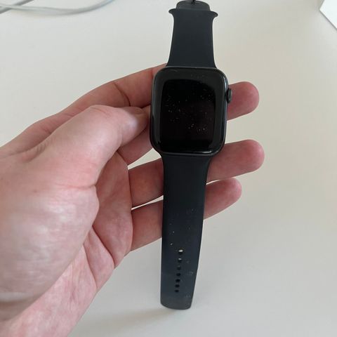 Apple Watch series 5 44 mm, space grey m/lader + original boks