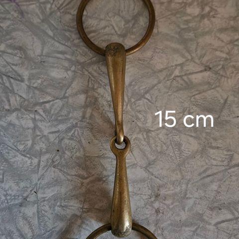 Trinsebitt 2-delt messing. 15 cm