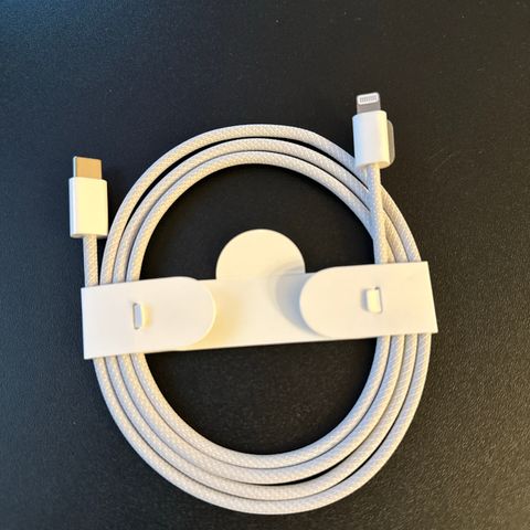USB-C til Lightning-kabel Hvit