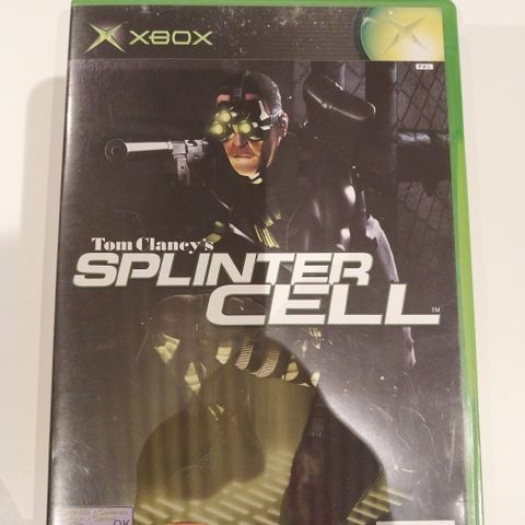 Tom Claney's Splinter cell xbox