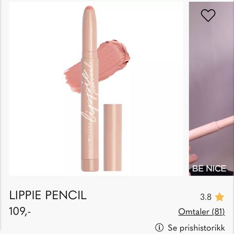 Lippie pencil