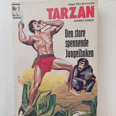 Tarzan NR 1 - den store  spennende jungelboken