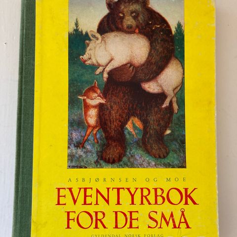 Barnebok: "Eventyrbok for de små" av Asbjørnsen og Moe