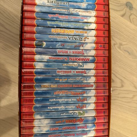 Astrid Lindgrens vidunderlige verden , box samling 23 DVD