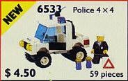 Vintage Lego City 6533 m/manual