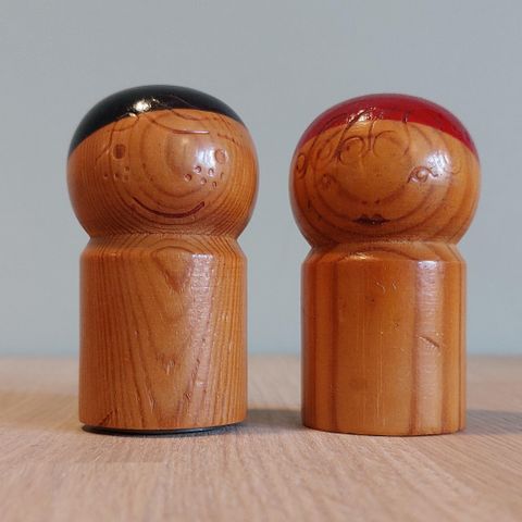 Vintage Aarikka salt og pepper