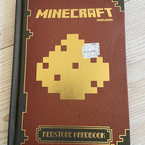 Minecraft bok: Redstone handbook