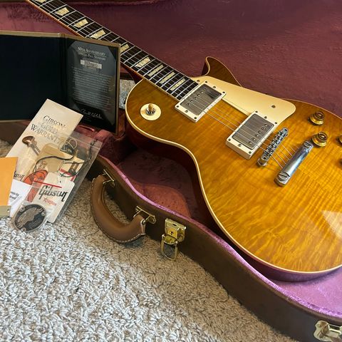 SELGES/BYTTES 2019 Gibson 1959 Les Paul 60th Anniversary Custom Shop