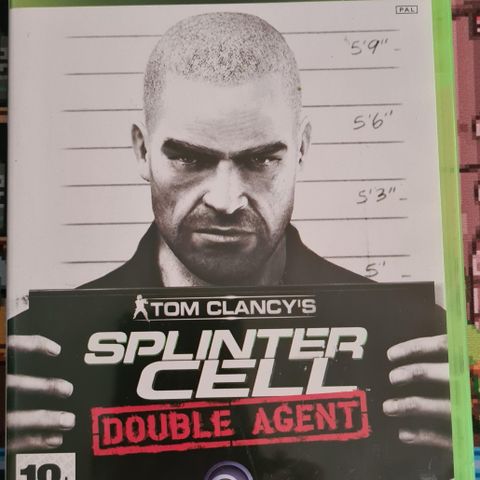 Tom Clancy's Splinter Cell - Double Agent - Xbox 360 CIB *Ripefritt*