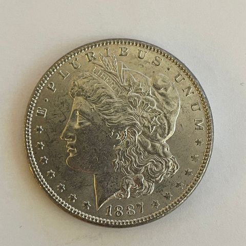 Morgan dollar 1887