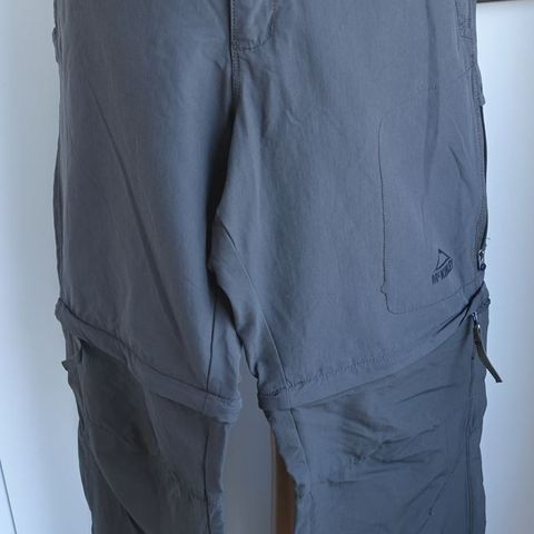 Dame  tur bukser (kan brukes som både lang og kort bukser), McKinley, str:M