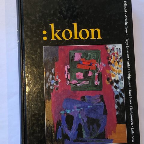 Fagbok Kolon norsk språk og litteratur