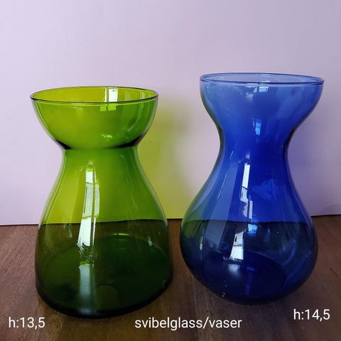 Retro Vintage Svibelglass/vaser