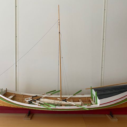Modellbåt - nordlandsbåt - fembøring