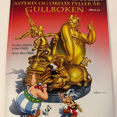 Asterix og Obelix Fyller år - 34 Gullboken