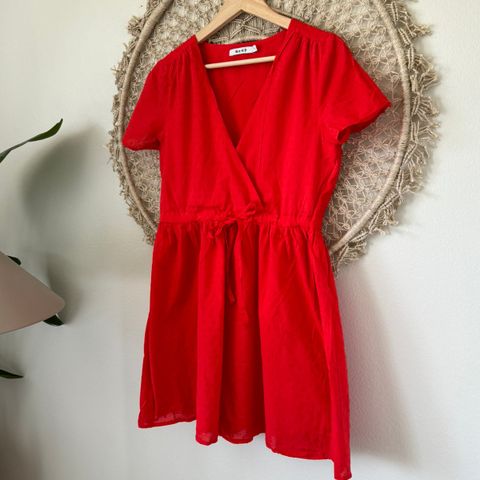 ❤️Sommerkjole fra NA-KD 38 rød ❤️ kjole