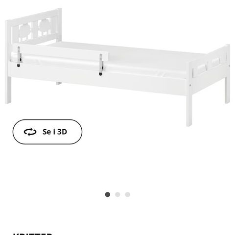 Kritter barneseng fra IKEA