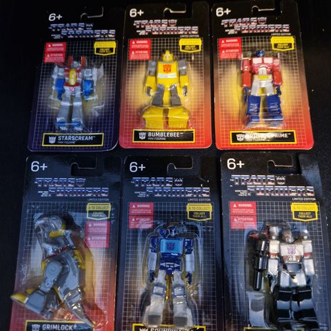Transformers G1 minifigurer