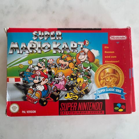 Super Mario Kart SNES (KUN ESKE)