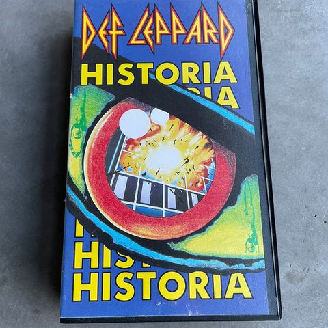 Def Leppard Historia VHS