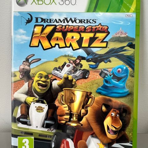 Xbox 360 spill: DreamWorks Super Star Kartz