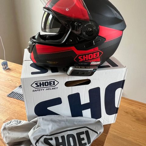 Shoei hjelm med Scala rider G9x
