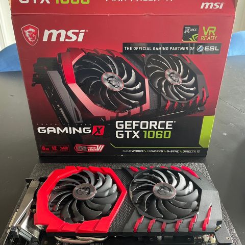 MSI Geforce GTX 1060 Gaming X 6G