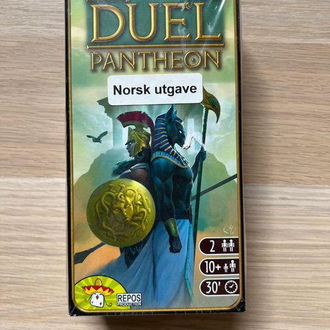 7 Wonders Duel Pantheon Expansion, norsk utgave, ny uåpnet