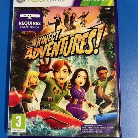 XBOX 360 spill - KINECT Adventures