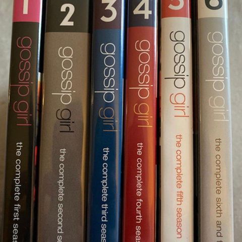 Gossip girl sesong 1-6