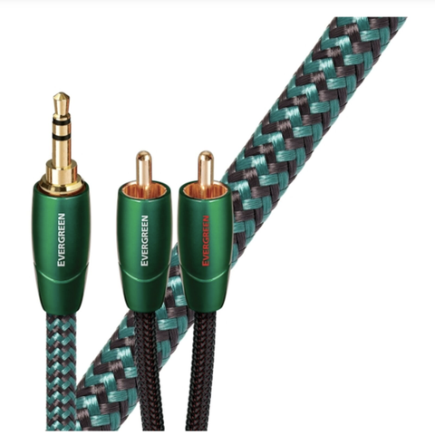 AudioQuest Minijack kabel - 5 meter AudioQuest Evergreen MJ