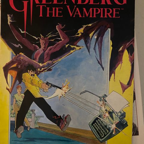 Greenberg The Vampire - Marvel Graphic Novel