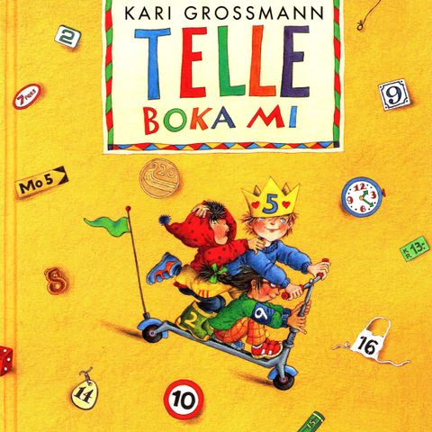 Barnebøker. bildebok om tall. Kari Grossmann.
