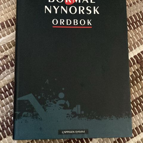 Bokmål- nynorsk ordbok