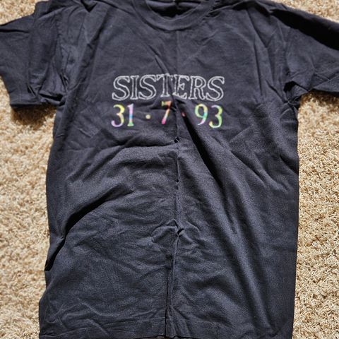 Sisters Of Mercy - 31.7.93 vintage band t-shirt / t-skjorte