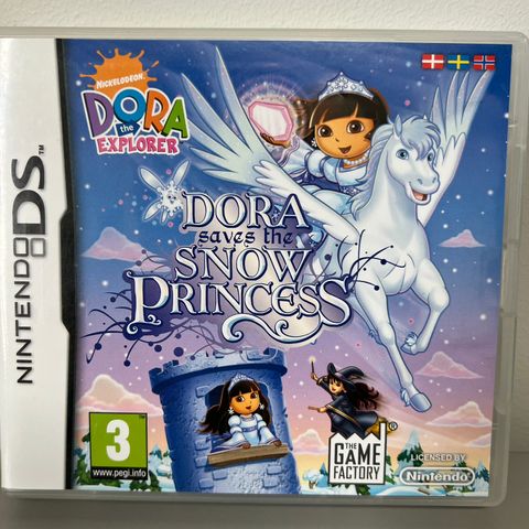 Nintendo DS spill: Dora Saves The Snow Princess