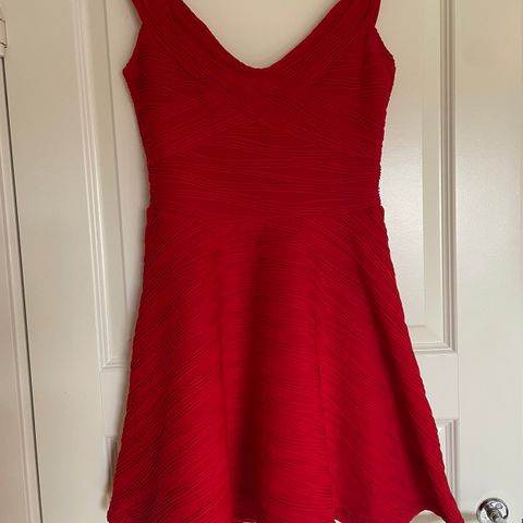 Rød kjole Asos