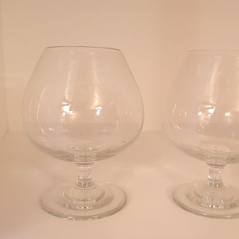 6 stk. Cognac glass