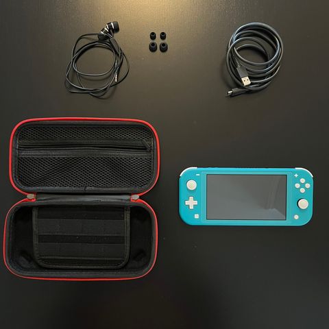 Ny Nintendo Switch Lite / inkl skjermbeskyttelse og ettui