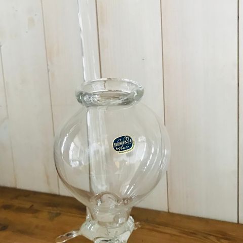 Fin glass pipe