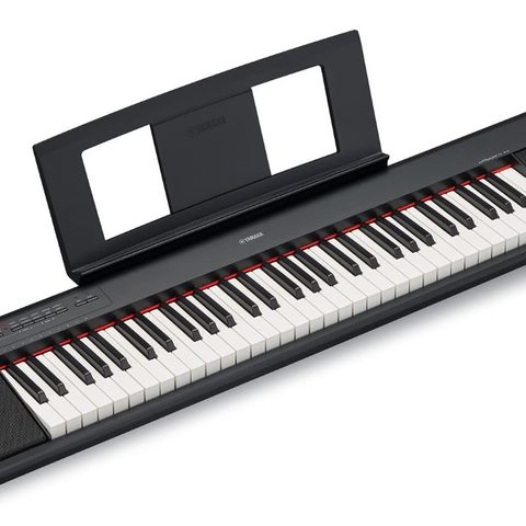 Yamaha NP-12 Piaggero, digitalt piano komplett m/stol og stativ.