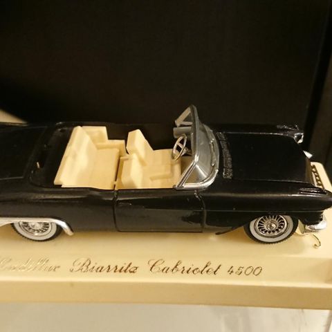 Modellbil - Cadillac cabriolet - Solido Age d'or