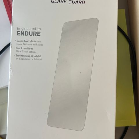 OtterBox Amplify Glass Glare Guard til iPhone 14 Pro Max/deksel